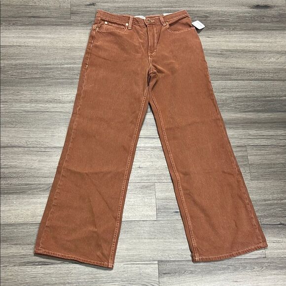 Free People Tinsley Baggy High-Rise Jeans 28 - Picture 2 of 10